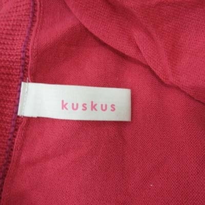 クスクス kuskus カットソー 半袖 刺繍 M ピンク /YI レディース_画像6