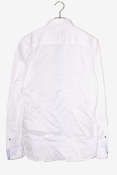 Edition エディション トゥモローランド レギュラーカラー コットン 長袖シャツ 2 WHITE ホワイト 54-01-01-01016 /◆ メンズ_画像2