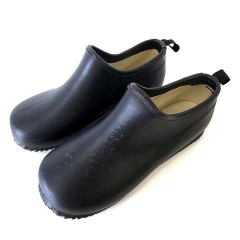 GITA Gita rain shoes Raver slip-on shoes boots 22.0cm black black shoes shoes shoes small size lady's 