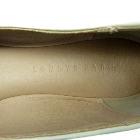  Lowrys Farm LOWRYS FARM туфли-лодочки плоская обувь .... обувь одноцветный S "теплый" белый /YS26 женский 