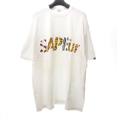 豪奢な サプール SAPEur メンズ 0528 XL ホワイト 白 コットン 半袖