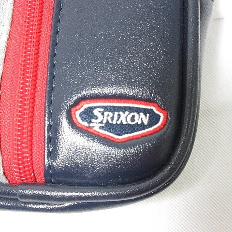 スリクソン SRIXON ゴルフ ポーチ ボールポーチ マルチケース モンスターズインク マイク ネイビー レッド ブルー グレー 紺 赤 青_画像3