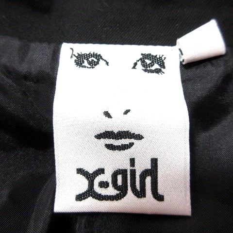  X-girl x-girl tailored jacket общий подкладка двойной 1 чёрный черный /MN женский 