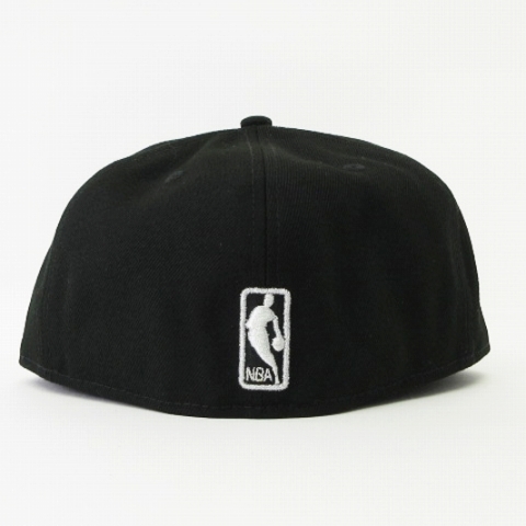 ニューエラ NEW ERA 美品 59FIFTY NBA トロント・ラプターズ キャップ ブラック ホワイト 7 5/8 60.6cm 帽子 メンズ_画像4