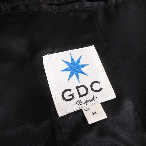 ジーディーシー GDC グランドキャニオン 美品 R BIG JACKET テーラードジャケット シングル 1B M37004 黒 ブラック M メンズ_画像7