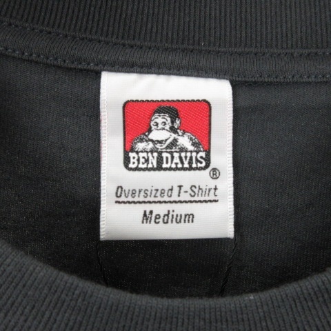 未使用品 ベンデイビス BEN DAVIS ビッグシルエット ポケット Tシャツ 半袖 チャコールグレー M 230620E メンズ_画像3