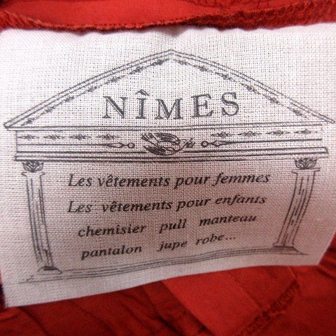  Nimes NIMES юбка flair длинный красный красный /RT женский 