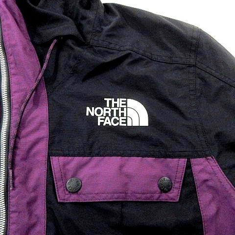 ザノースフェイス THE NORTH FACE ｘ Vans Balfron Jacket バルフロン ジャケット マウンテンパーカー フード ブルゾン XL パープル 黒_画像4