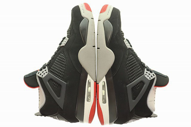 ナイキ NIKE AIR JORDAN 4 RETRO BRED 2019 28.5cm FIRE RED 308497