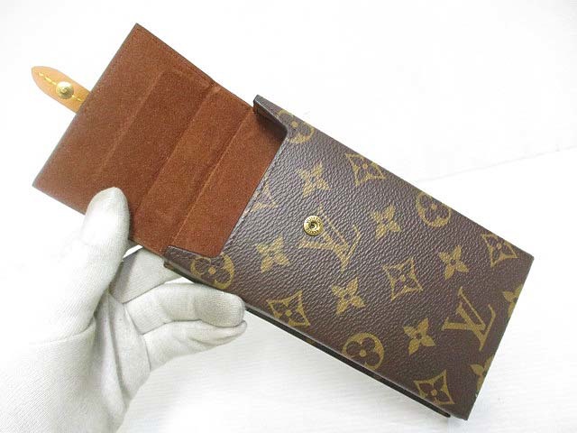 ルイヴィトン LOUIS VUITTON 美品 モノグラム ボックス フォンケース スマホケース M68523 携帯ケース ポーチ 小物入れ_画像4