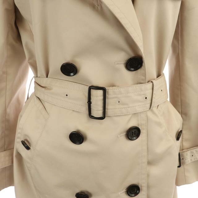  Coach COACH trench coat spring coat long belt attaching SP pink beige F34025 /ES #OS #SH lady's 