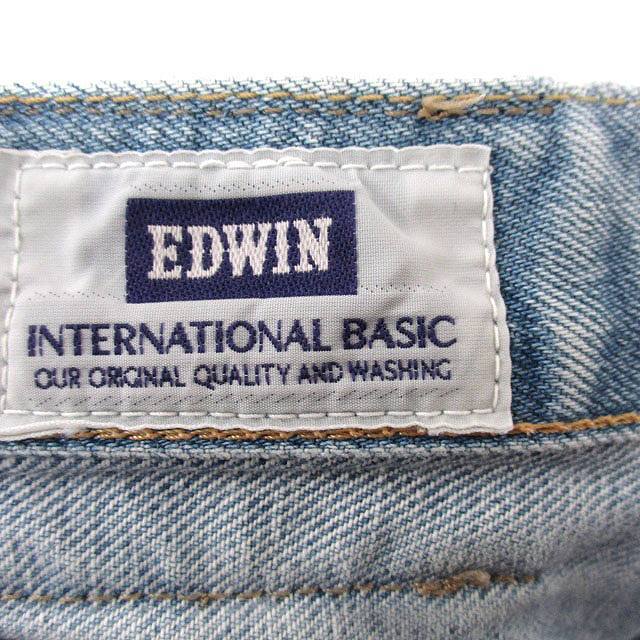  Edwin EDWIN Denim джинсы шорты порез ... нет 31 голубой бледно-голубой /KT20 мужской 