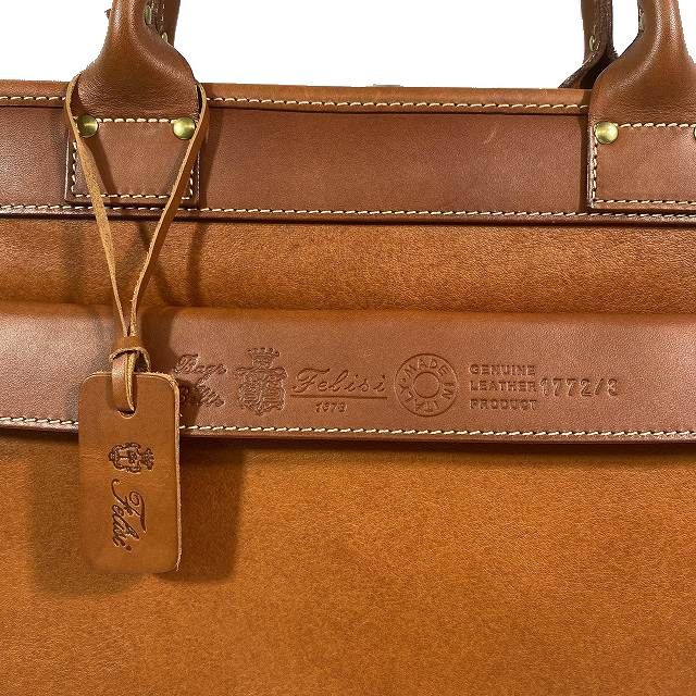  Felisi Felisi кожа портфель портфель документы портфель ходить на работу сумка 1772/3/NK+A светло-коричневый мужской!B5