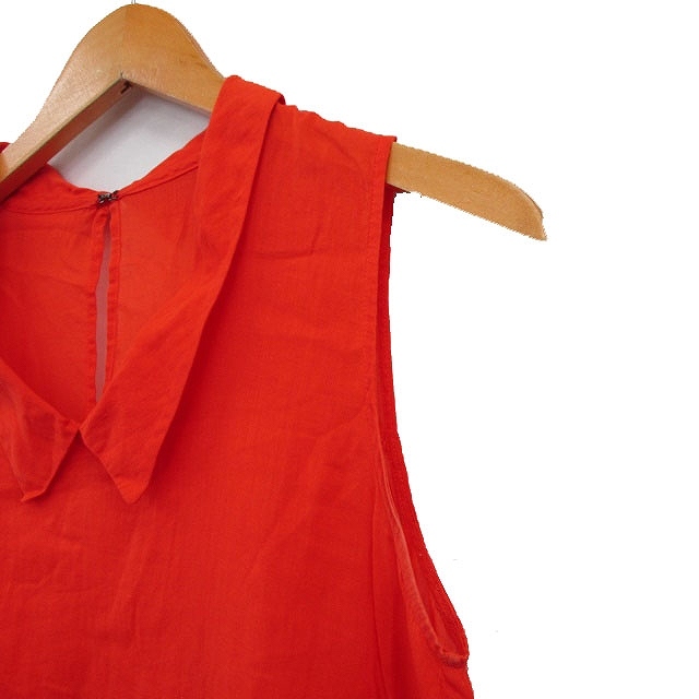  McAfee MACPHEE Tomorrowland туника безрукавка блуза тянуть over хлопок 38 orange оранжевый цвет /KT8 женский 