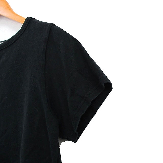 レイビームス Ray Beams カットソー Tシャツ フレア 半袖 コットン シンプル ブラック 黒 /KT30 レディースの画像6