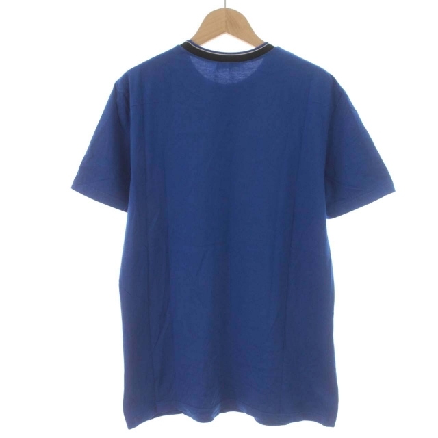 ディオールオム Dior HOMME 17SS NEWAVE BEE Tシャツ カットソー クルーネック 半袖 刺繍 ライン イタリア製 S 青 ブルー ■GY09 メンズ_画像2