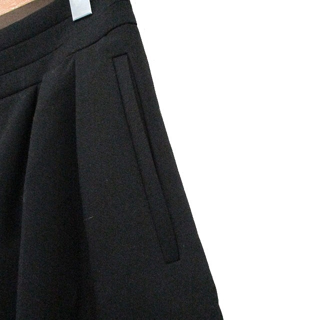 ボディドレッシングデラックス BODY DRESSING Deluxe スカート フレア ギャザー ミニ シンプル 38 ブラック 黒 /KT7 レディース_画像6