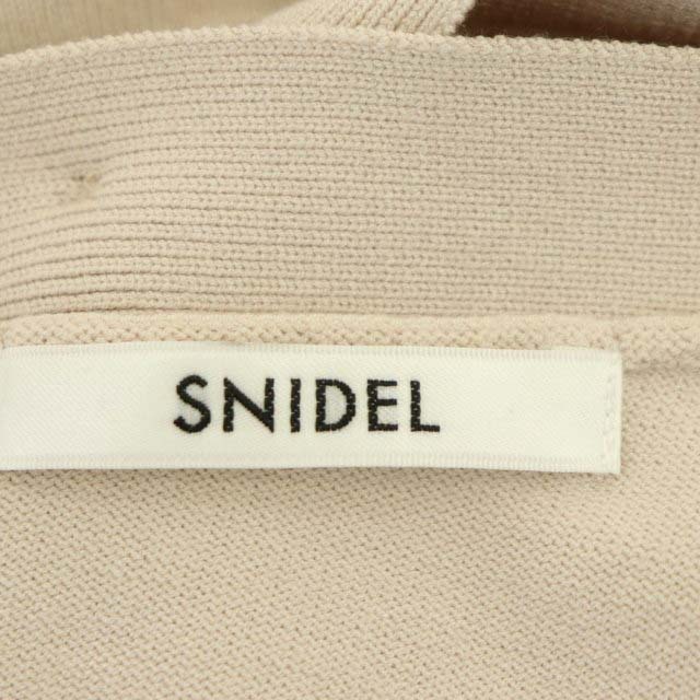 スナイデル snidel 23SS ストラップカーディガンプルオーバー ニット 七分袖 F ピンク /NR ■OS レディース_画像3