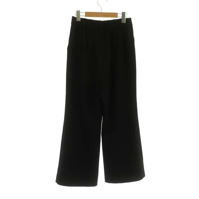 Lisiere L'Appartement リジェール アパルトモン 21SS Cropped Pants フレアパンツ ハイライズ 38 黒 ブラック /ES ■OS レディース_画像2