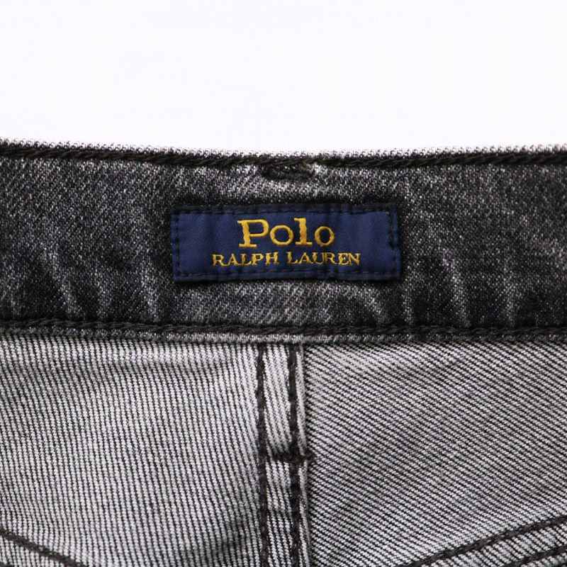  Polo Ralph Lauren POLO RALPH LAUREN skinny denim jeans Zip up 27 L gray /TR34 #OF lady's 