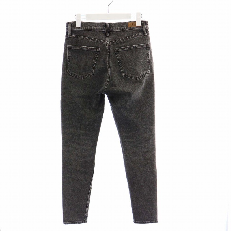  Polo Ralph Lauren POLO RALPH LAUREN skinny denim jeans Zip up 27 L gray /TR34 #OF lady's 