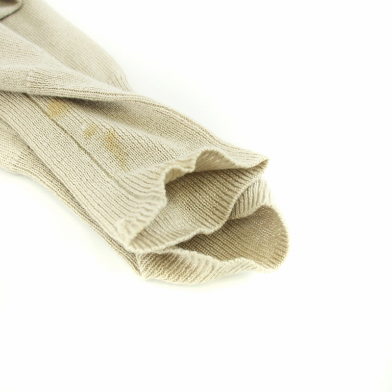 S Max Mara \'S Max Mara long cardigan knitted silk silk cashmere . long sleeve thin M beige /HN14 lady's 