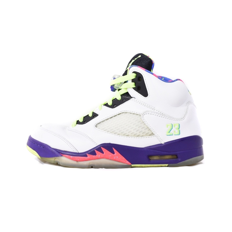 ナイキ NIKE Air Jordan 5 Alternate Bel-Air エアジョーダン5 オルタネート ベルエア スニーカー US8.5 白 ホワイト DB3335-100 メンズの画像1