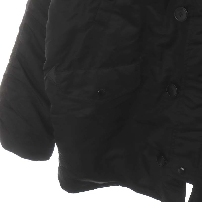 アルファ ALPHA INDUSTRIES インダストリーズ フライトジャケット 中綿 フード ファー 大きいサイズ アウター 4L 黒_画像6
