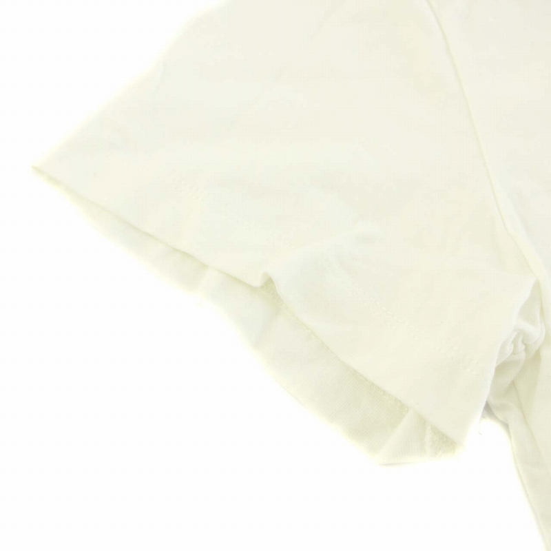 ケンゾー KENZO アイ EYE ハートプリントTシャツ カットソー クルーネック 半袖 L 白 ホワイト /YT ■OF ■SH レディース_画像7