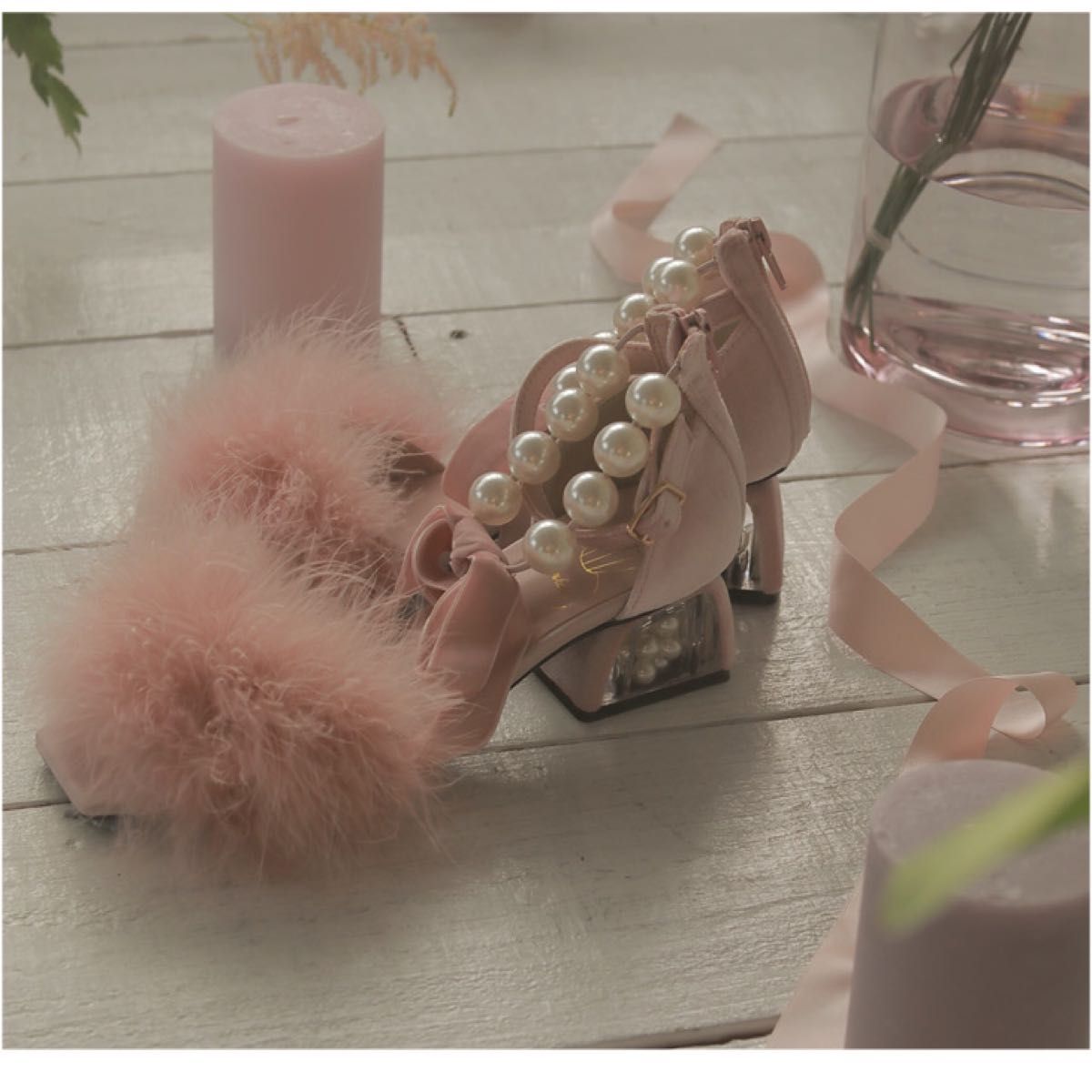 新品未使用品swankissスワンキスEV feather ballet mulleバール 新品未使用品swankissスワンキスEV feather ballet mulleバール