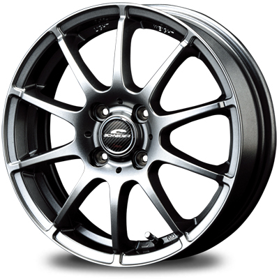 マルカ ホイール シュナイダー StaG トヨタ ライズ 200系 MID 【16×6.0J 4-100 INSET43 メタリックグレー】 4本セット_画像1