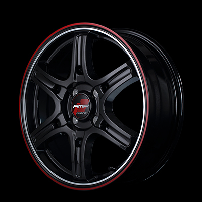 マルカ ホイール RMPレーシング R60 マツダ ロードスター ND系 MID 【16×6.0J 4-100 INSET43 レッド】 4本セット_画像1