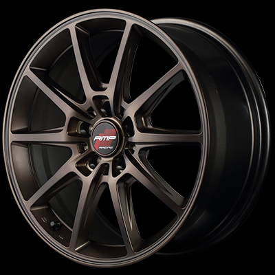 マルカ ホイール RMPレーシング R25 スバル インプレッサ GT/GK系 MID 【17×7.0J 5-100 INSET48 クラシカルブロンズ】 4本セット_画像1