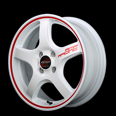 マルカ ホイール RMPレーシング R50 ホンダ バモス/バモスホビオ HM系 MID 【15×5.0J 4-100 INSET45 ホワイト】 4本セット_画像1