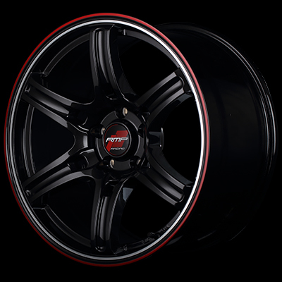 マルカ ホイール RMPレーシング R60 マツダ MPV LY3P MID 【17×7.0J 5-114.3 INSET48 レッド】 4本セット_画像1