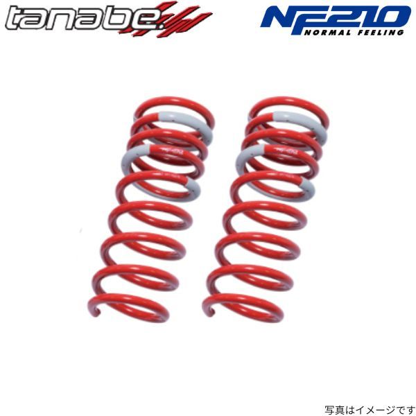 タナベ スプリング NF210 オデッセイ RB4 リア左右セット TANABE サスペンション ホンダ RB3NR×2_画像1