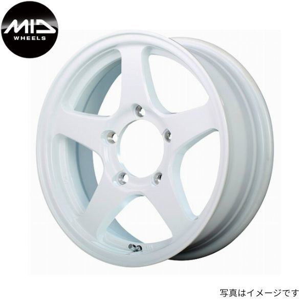 マルカ ホイール オフパフォーマー RT-5N+ II スズキ ジムニー 23系 MID 【16×5.5J 5-139.7 INSET22 ナチュラルホワイト】 4本セット_画像1