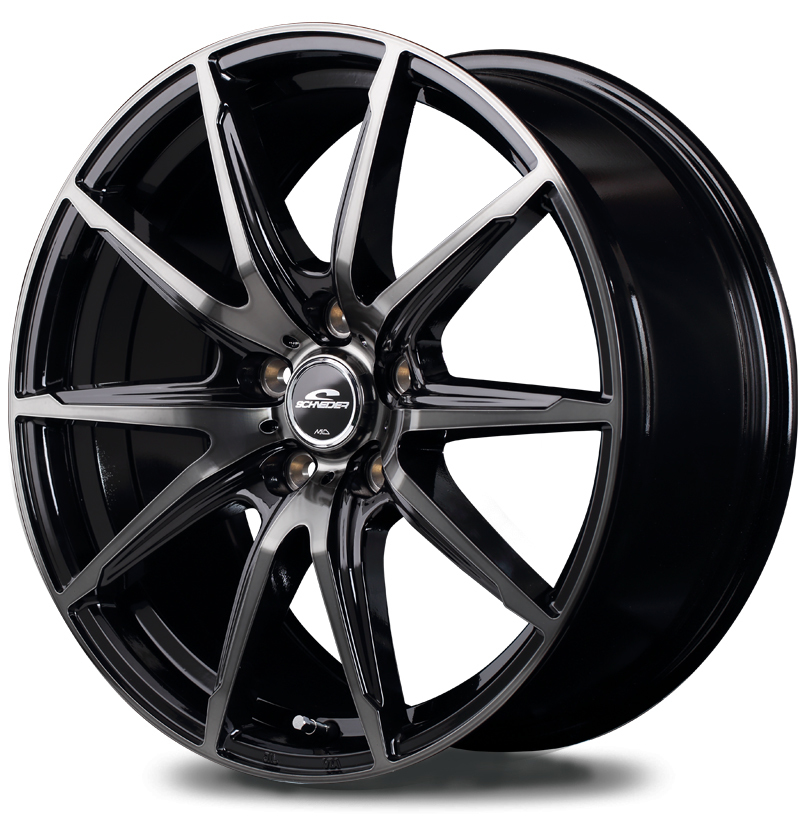 マルカ ホイール シュナイダー DR-02 日産 ティアナ 31系 MID 【16×6.5J 5-114.3 INSET53 ブラッククリア】 1本単品_画像1