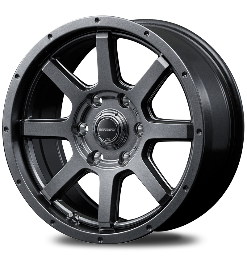 マルカ ホイール ロードマックス マッド ライダー トヨタ FJクルーザー 15系 MID 【17×7.5J 6-139.7 INSET25 メタリックグレー】 1本単品_画像1