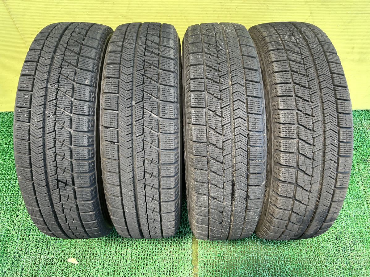 ★155/65R14 2019年スダットレス　ブリヂストンブリザックVRX タイヤアルミセット　4穴 PCD100 ET+45 14×4.5J ハブ73mm_画像2