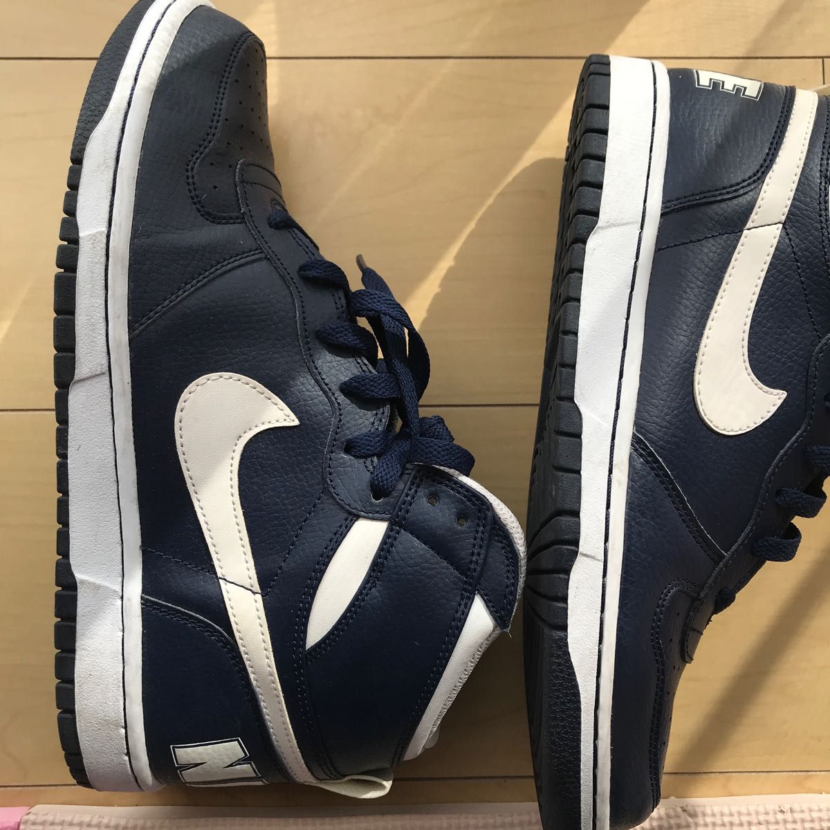 BIG NIKE HIGH ビッグナイキ ジョージタウン ネイビー 27.5