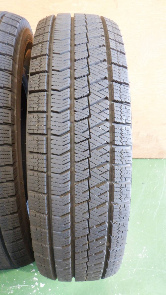 バリ山中古 ブリヂストン BLIZZAK VRX2 185/70R14 4本 アクア・デミオ・MAZDA2・ノート・ティーダ・ランクス・スパシオ・アクア などに_画像4