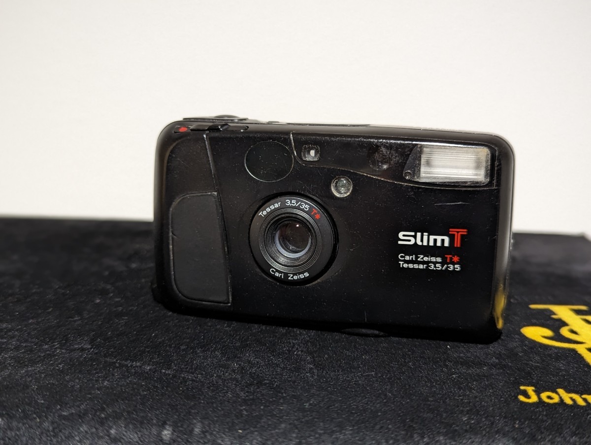 レア品☆KYOCERA Slim T Carl Zeiss T Tessar 3.5/35☆京セラ フィルム