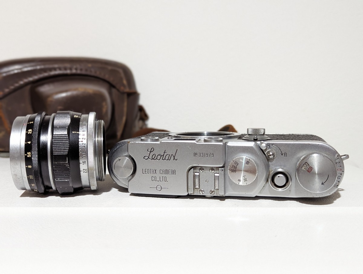 アンティーク☆Leotax カメラ FUJINON L 1:2 f=5cm レンズ☆レオ