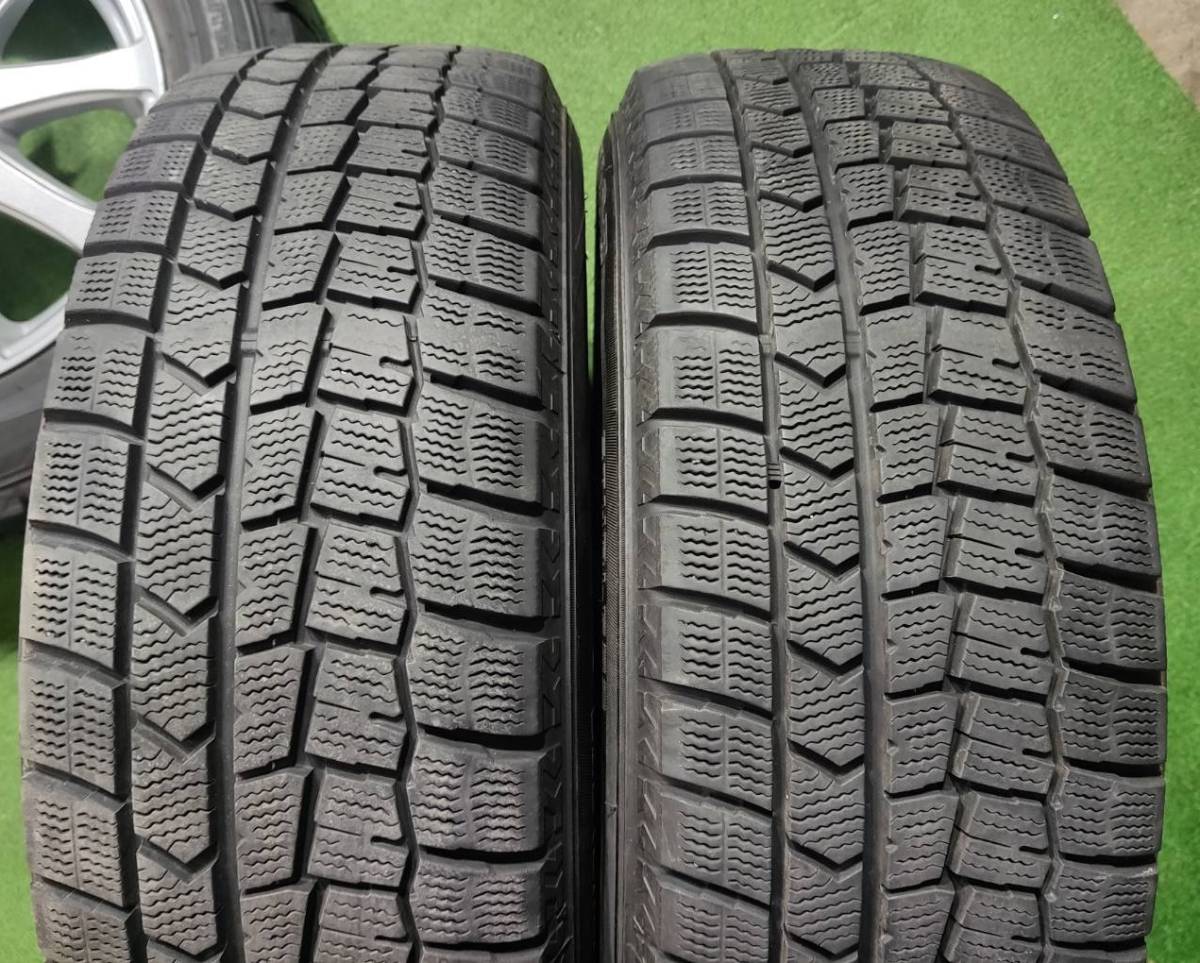 195/65R15 DUNLOP WINTER MAXX【2017年】(社外アルミホイール) 15X6J ET45 5H/114.3 4本セット！_画像7