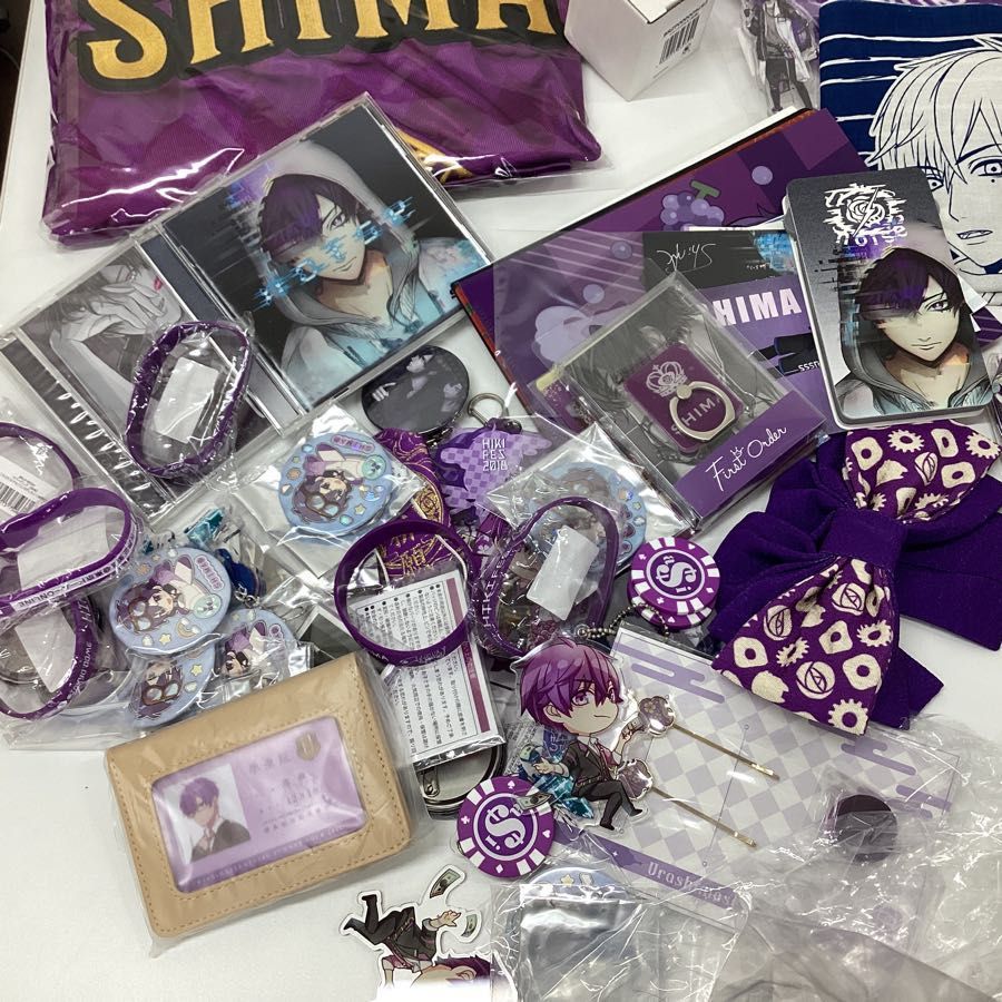 現状】 歌い手 キャラ分け 浦島坂田船 志麻 グッズ まとめ売り 法被 缶
