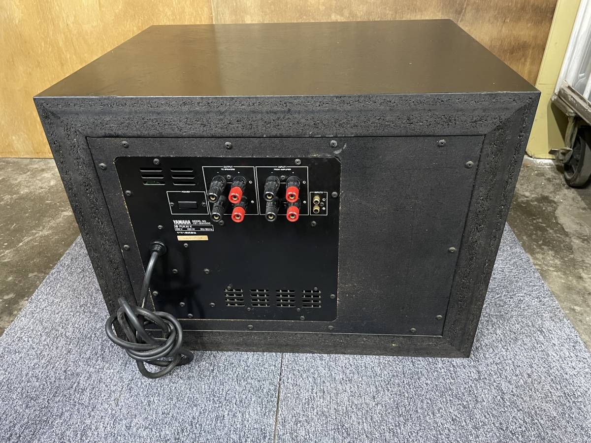 【1円スタート】YAMAHA ヤマハ YST-SW1000 スピーカー サブウーファー 中古・現状品_画像4