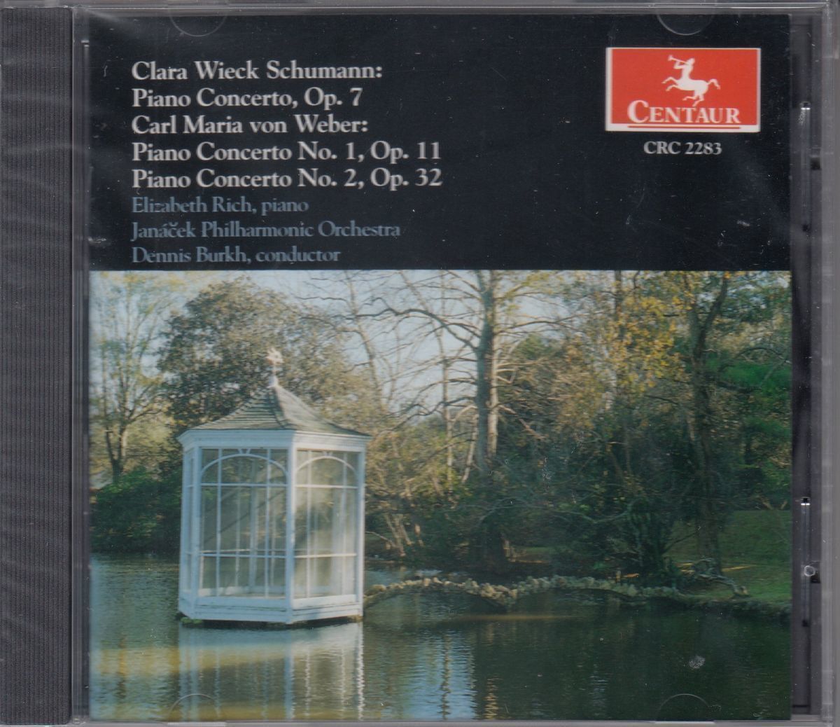 [CD/Centaur]C.W.シューマン:ピアノ協奏曲イ短調Op.7他/E.リッチ(p)&D.ブルク&ヤナーチェク・フィルハーモニー管弦楽団 1995_画像1