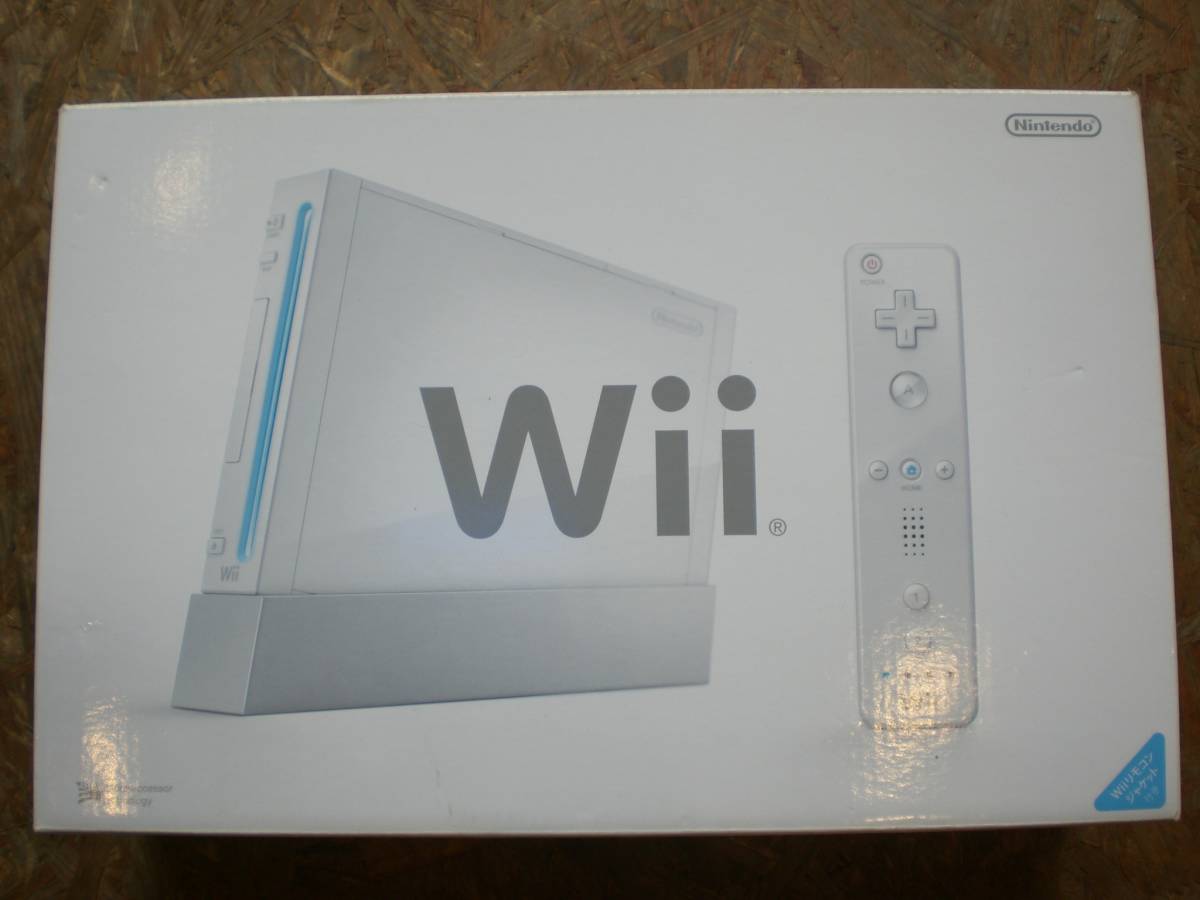任天堂/Nintendo ゲーム機本体 Wii RVL-001 JPN ホワイト