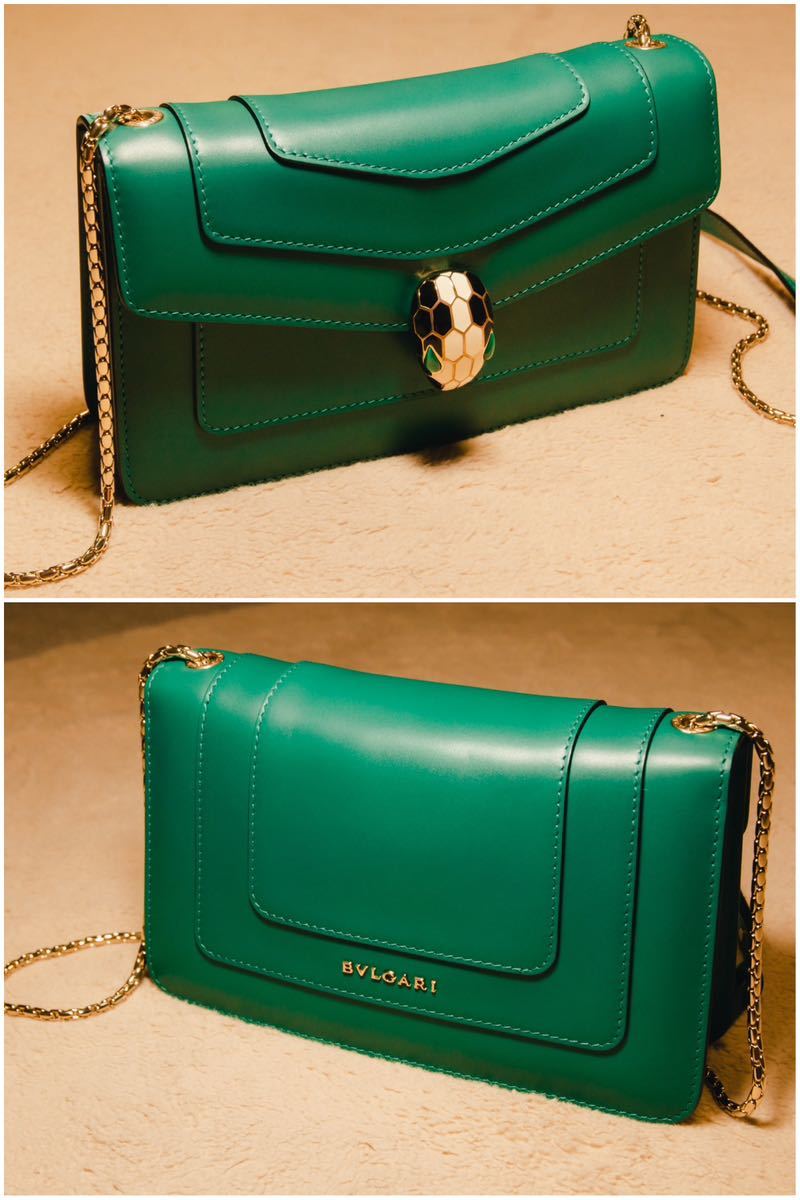 新品・未使用 】BVLGARI ブルガリ ハンドバッグ Serpenti Forever Bag
